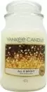 Yankee Candle All Is Bright Candle 623g - Large Jar