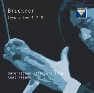 Anton Bruckner - Bruckner: Symphonien 4, 7, 8 CD Album - Used