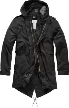 Brandit M51 US Parka Jacket, black, Size 2XL, black, Size 2XL