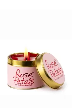 Rose Petals Tin Candle