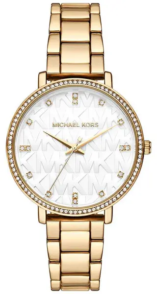 Michael Kors MK4666 Womens Pyper White Stone Set Dial Watch