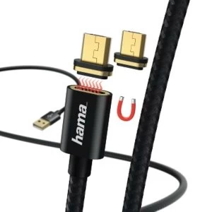 Hama Magnetic 1m Micro USB Cable