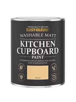 Rust-Oleum Kitchen Cupboard Paint Mustard 750Ml