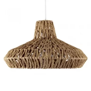 Hamilton Weave Natural Pendant Shade