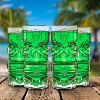 Tiki Glasses by Bar Bespoke - Pack of 4