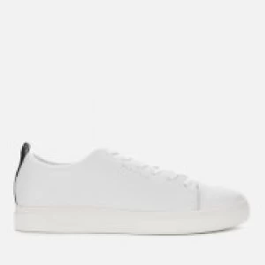 Paul Smith Mens Lee Leather Cupsole Trainers - White - 9