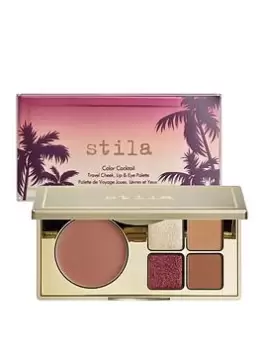 STILA Colour Cocktail Travel Cheek, Lip & Eye Palette, Malibu Sunset, Women