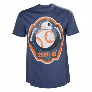 Star Wars VII The Force Awakens BB-8 Astromech Droid & Stars X-Large T-Shirt