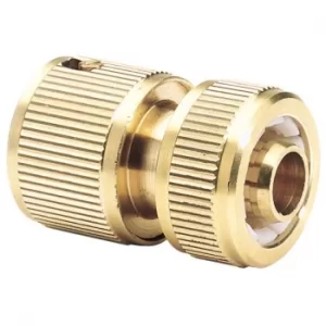 Draper Brass Garden Hose Connector, 1/2"