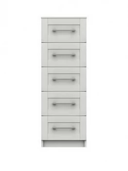 Regal Ready Assembled 5 Drawer Tall Boy