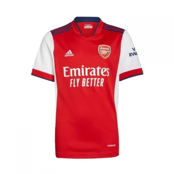 adidas Arsenal Home Shirt 2021 2022 Junior - Red