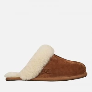 UGG Womens Scuffette II Sheepskin Slippers - Chestnut - UK 3