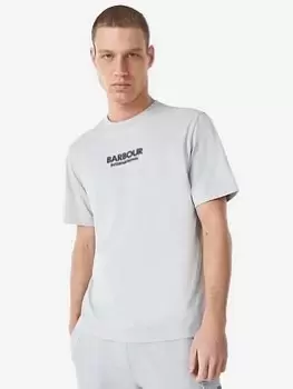 Barbour International Formula Chest Logo T-Shirt - Grey Size M Men