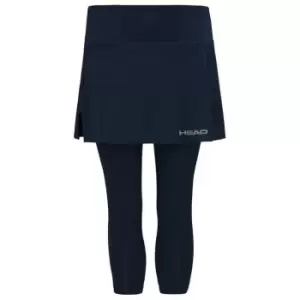 Head Club three quarterTights Skort Womens - Blue