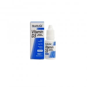 HealthAid Vitamin D3 200iu 15ml Drops