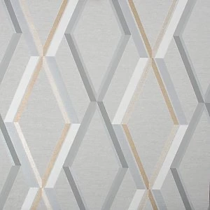 Superfresco Easy Prestige Geometric Wallpaper Grey