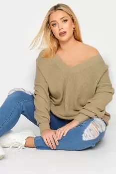 Double V-Neck Jumper