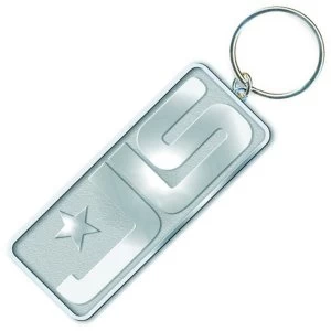 JLS - Chrome Logo Keychain