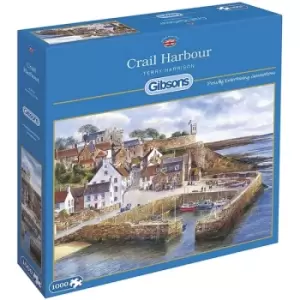 Gibsons Crail Harbour 1000 Piece Jigsaw Puzzle