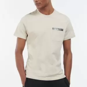 Barbour Mens Durness Pocket T-Shirt - Mist - S