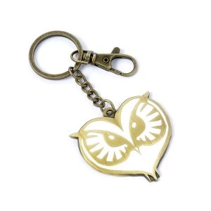 Owl Face Keyring