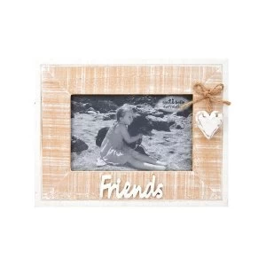 Sass & Belle Rustic Heart Friends Frame