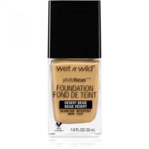 Wet n Wild Photo Focus Mattifying Liquid Foundation Shade Desert Beige 30ml