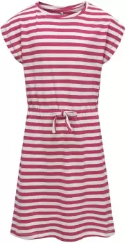 Kids Only May striped dress Long dress pink white