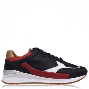 Hugo Boss Element Runner Trainers Black/Red 005 Men