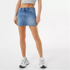 Jack Wills Denim Mini Skirt - Blue