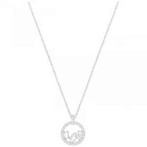 Ladies Swarovski Silver Plated Henrietta Necklace