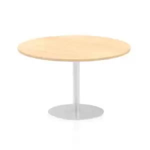 Italia Poseur Table Round 1200 Top 725 High Maple