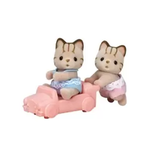 Sylvanian Families - Striped Cat Twins (deleted) /Toys