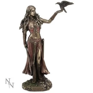 Morrigan and Crow Figurine