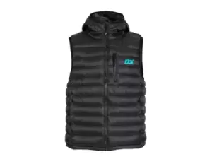OX Tools OX-W550302 OX Ribbed Padded Gilet Black - S