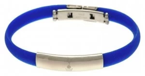 Stainless Steel and Rubber Tottenham Hotspur Bracelet