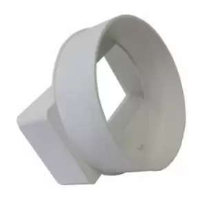 Manrose - Adaptor Round To Rectangular Adaptor - R40700