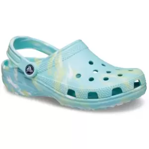 Crocs Womens Marble Breathable Slip On Clogs Sandal UK Size 6 (EU 39-40)