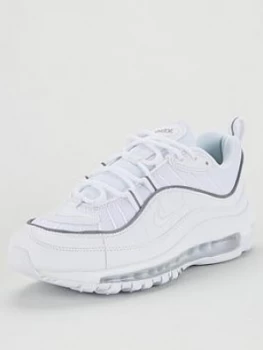 Nike Womens Air Max 98 - White, Size 5, Women