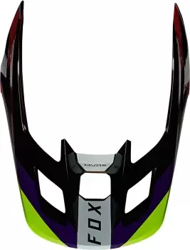 FOX V2 Voke Helmet Peak, purple, Size XL 2XL, purple, Size XL 2XL