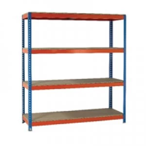 Slingsby VFM OrangeZinc Heavy Duty Painted Shelving Unit 379028