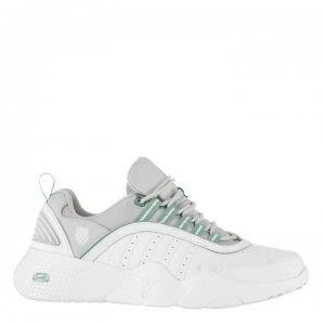 K Swiss Castle Trainers - Wht/Grey V/F