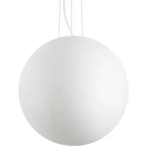 Ideal Lux Carta Globe Pendant Ceiling Light White