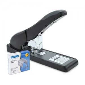 Rapesco ECO HD-140 Heavy Duty Stapler Bk With Staples Pk1000