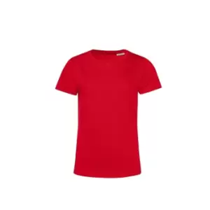 B&C Womens/Ladies E150 Organic Short-Sleeved T-Shirt (M) (Red)