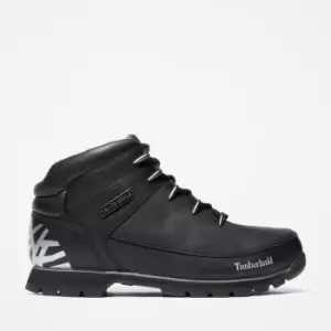 Timberland Euro Sprint Hiker For Men In Black Full-grain Black, Size 11