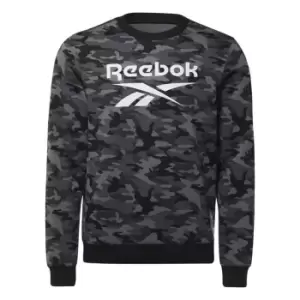 Reebok ID Camo Crew Sweater Mens - Black