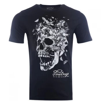 Firetrap Graphic T-Shirt Mens - Black