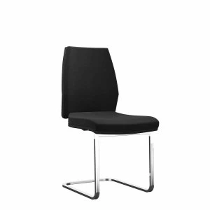 TC Office Rome Visitor Chair, Black