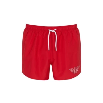 Emporio Armani Essential Swim Shorts - Red